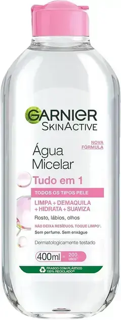 3. Água Micelar Tudo em 1 - Garnier