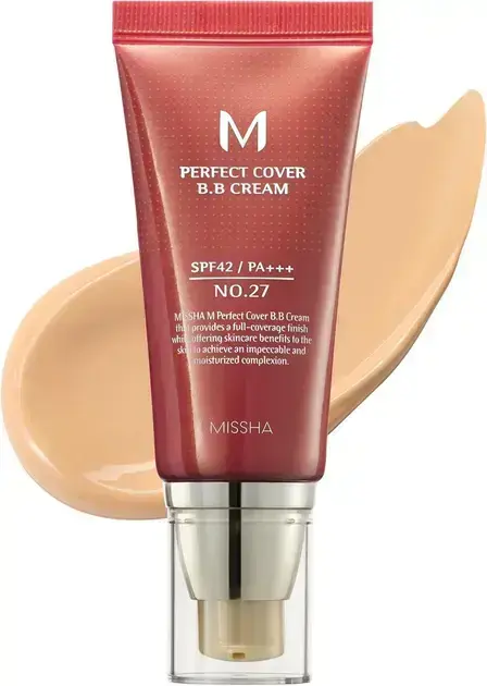 5. Base Facial Missha Perfect Cover BB Cream SPF 42 - Missha